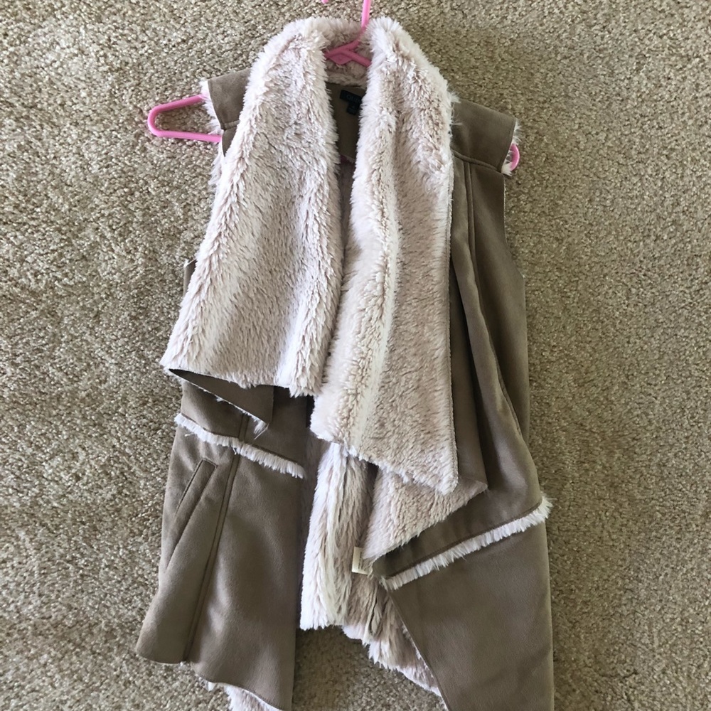 Fuzzy vest